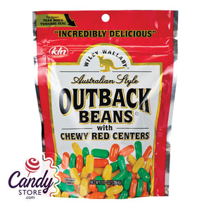 Wiley Wallaby Red Center Outback Beans 10oz Pouch - 10ct CandyStore.com