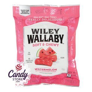 Wiley Wallaby Watermelon Licorice Peg Bags - 16ct CandyStore.com