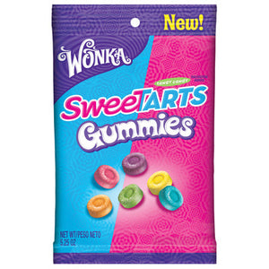 Wonka Sweetart Gummy Peg Bags - 12ct CandyStore.com