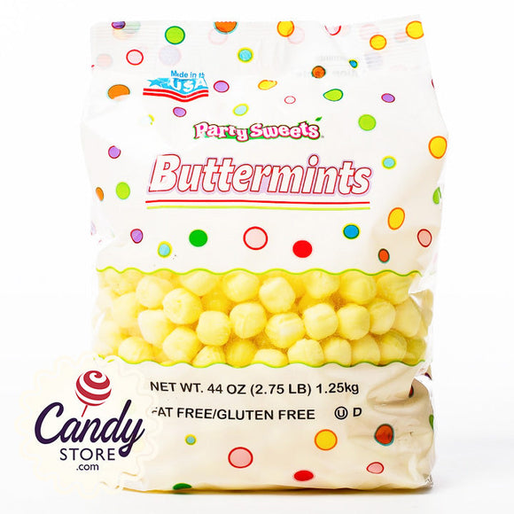 Yellow Buttermint Creams - 2.75lb Bulk CandyStore.com