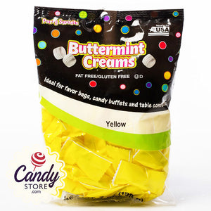 Yellow Buttermint Creams - 7oz Pillow Packs CandyStore.com