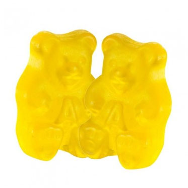 Yellow Gummy Bears Candy - 5lb CandyStore.com
