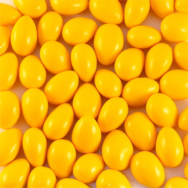 Yellow Jordan Almonds - 5lb CandyStore.com
