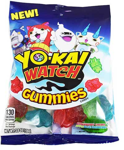 Yo-Kai Watch Gummie Bags - 12ct CandyStore.com