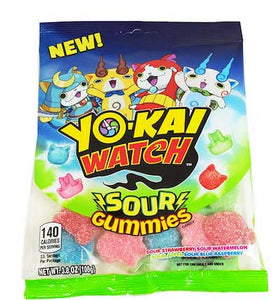 Yo-Kai Watch Sour Gummie Bags - 12ct CandyStore.com