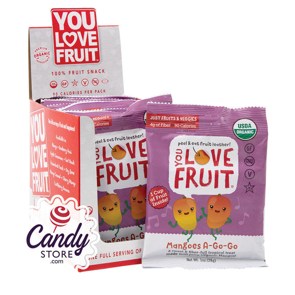 You Love Fruit Mango 1oz Bags - 12ct CandyStore.com