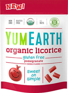 Yum Earth Organic Pomegranate Licorice - 12ct CandyStore.com