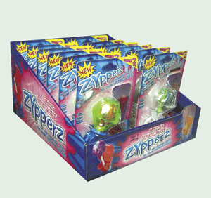 Zypperz Zipper Ring Pops - 12ct CandyStore.com