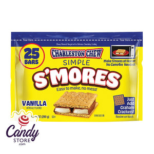 Charleston Chews Simple S'mores Candy - 24ct Pouches