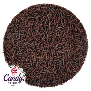 Chocolate Sprinkles Candy Topping - 25lb Bulk