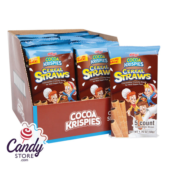 Cocoa Krispies Cereal 5-Piece Straws- 24ct Bags