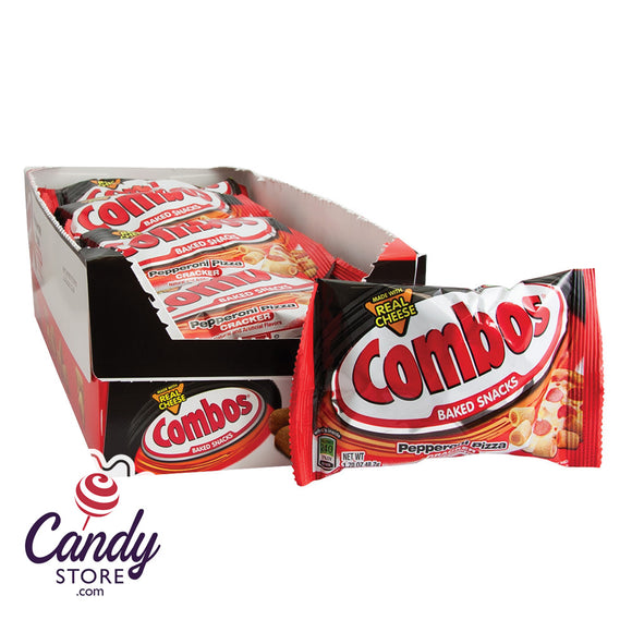 Combos Pepperoni Pizza Snacks - 18ct