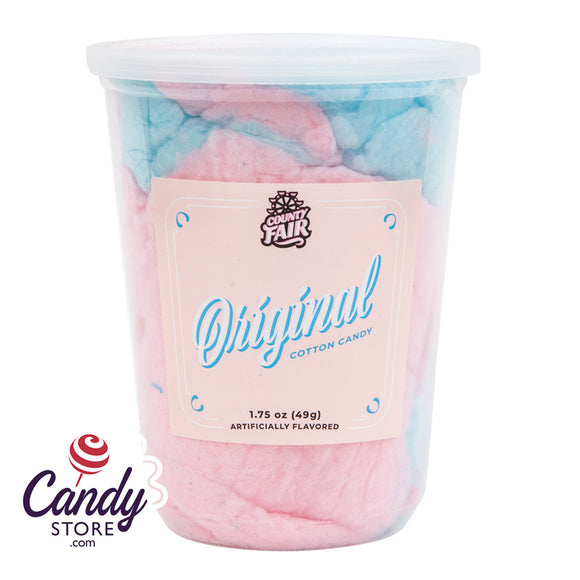 Cotton Candy Original Flavor - 12ct Tubs