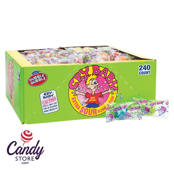 Cry Baby Sour Gumballs - 240ct Wrapped