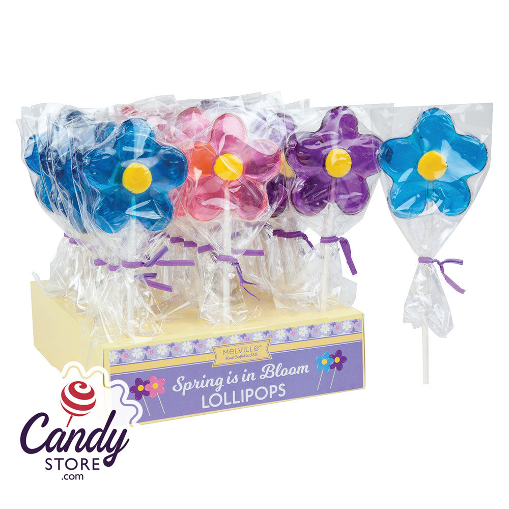 Daisy Lollipops Spring Is In Bloom Pops 24ct - CandyStore.com