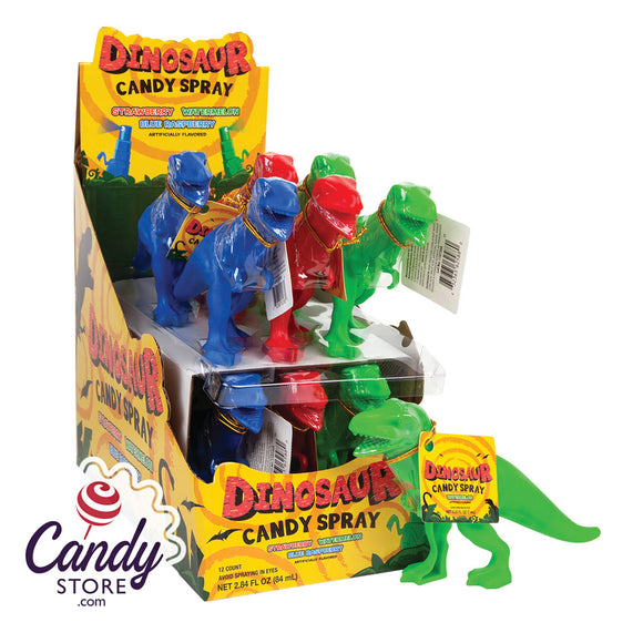 Dinosaur Spray Toy Candy - 12ct