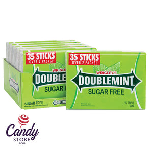 Doublemint Sugar Free Gum - 6ct Mega Packs