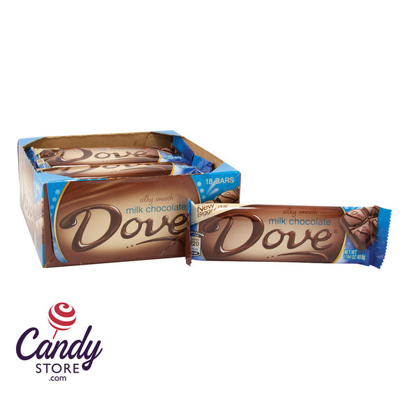 Dove Silky Smooth Milk Chocolate Bars - 18ct