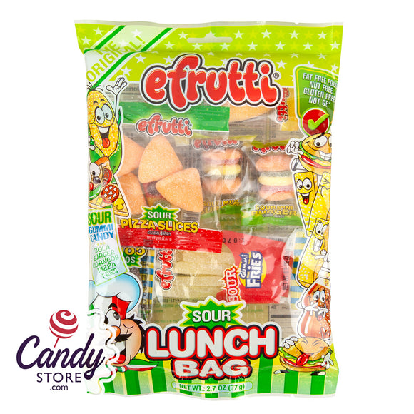 Sour Gummy Lunch Bags Efrutti - 12ct