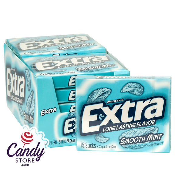 Extra Sugar Free Smooth Mint Gum - 10ct