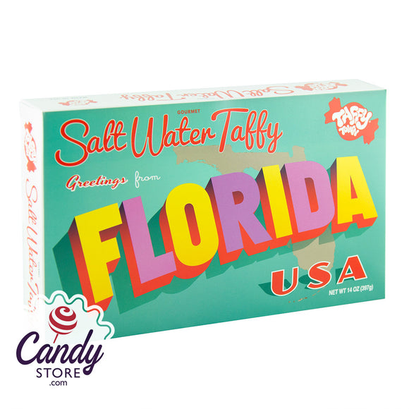 Florida Greetings Taffy 14oz - 12ct Gift Boxes