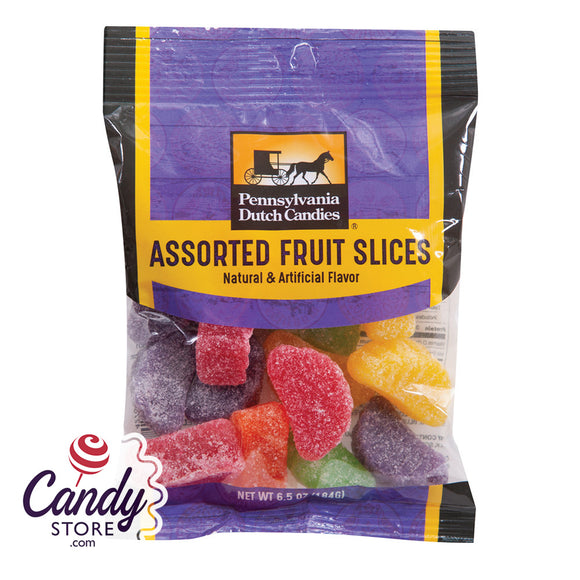 Fruit Slices Assorted Peg Bags - 12ct