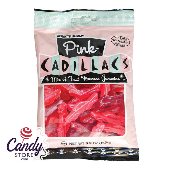Gummy Pink Cadillacs Bags Gustaf's - 12ct