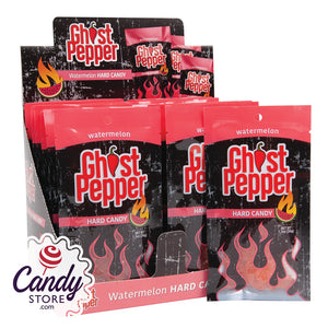 Watermelon Ghost Pepper Hard Candy Peg Bags - 24ct