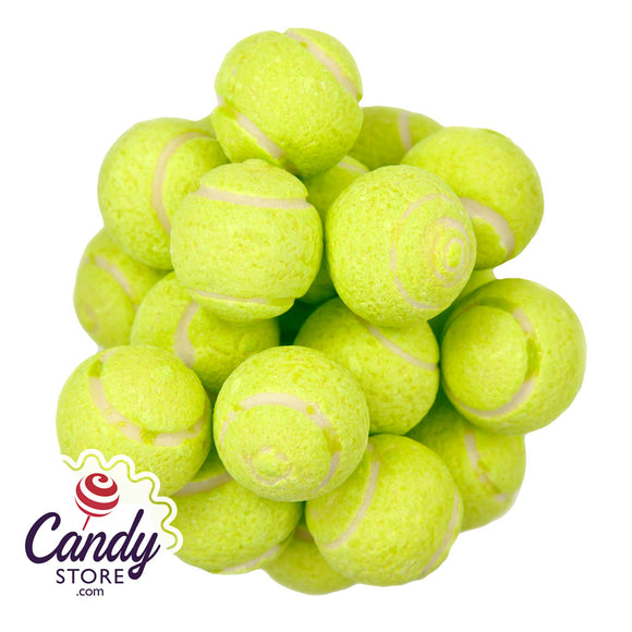 Tennis Ball Sour Gumballs Powder-Filled - 5lb