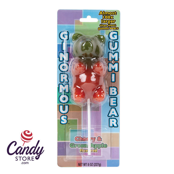 Ginormous Gummi Bear Pops - 12ct