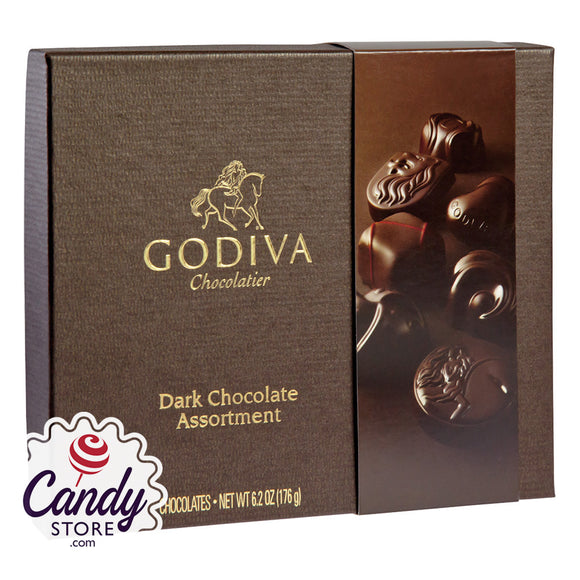 Godiva Dark Chocolate Assortment Boxes - 12ct