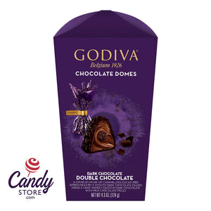 Godiva Domes Double Chocolate - 6ct