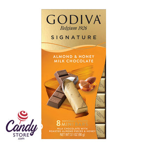 Mini Godiva Bars Almond & Honey - 12ct