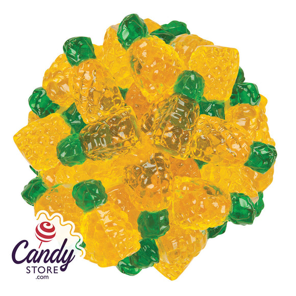 Gummy 3D Pineapples Candy - 13.2lb Bulk