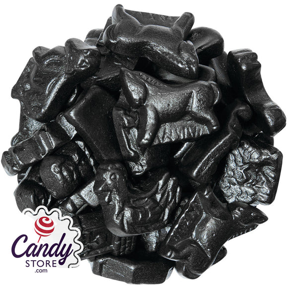 Licorice Farm Animals & Shapes Candy - 6.6lb