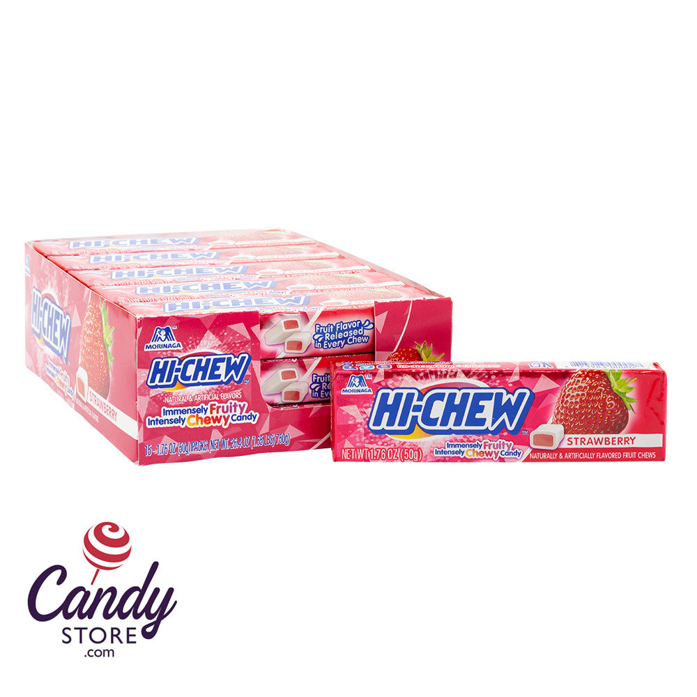 Hi-Chew Strawberry Candy 10ct - CandyStore.com