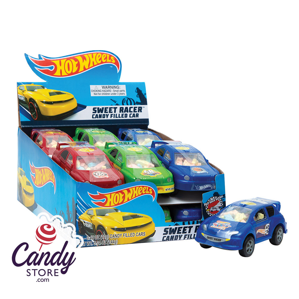 Hot Wheels Sweet Racer Candy 12ct - CandyStore.com