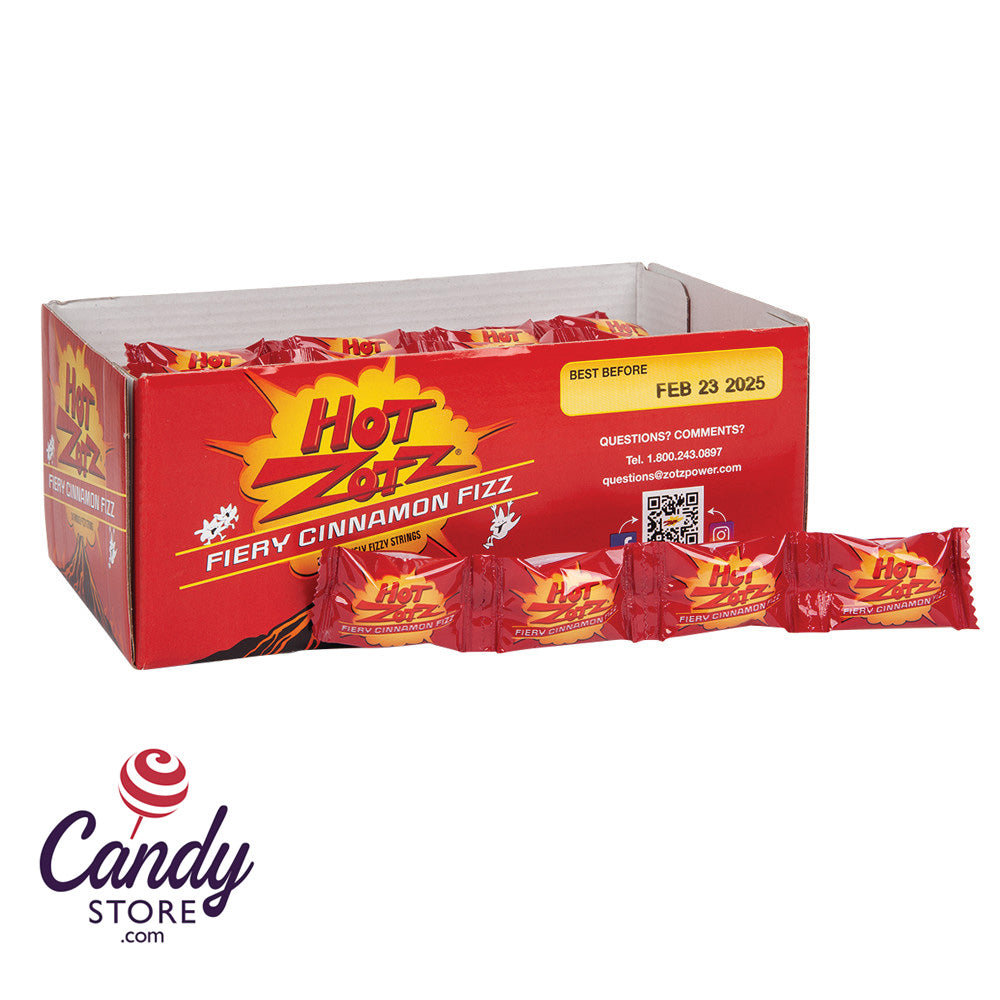 Hot Zotz Fiery Cinnamon Fizz Candy 24ct