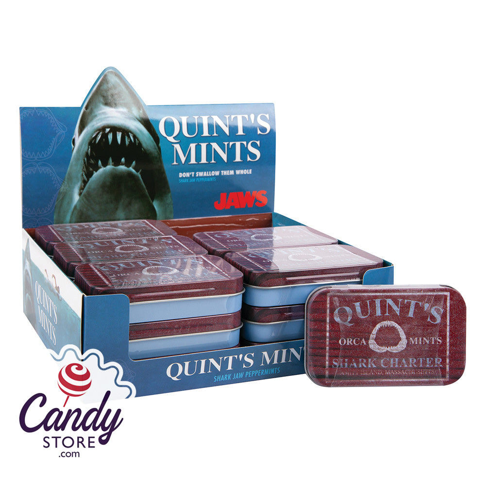 Jatz Mints Jaws Quint's Mints 18ct Tins - CandyStore.com