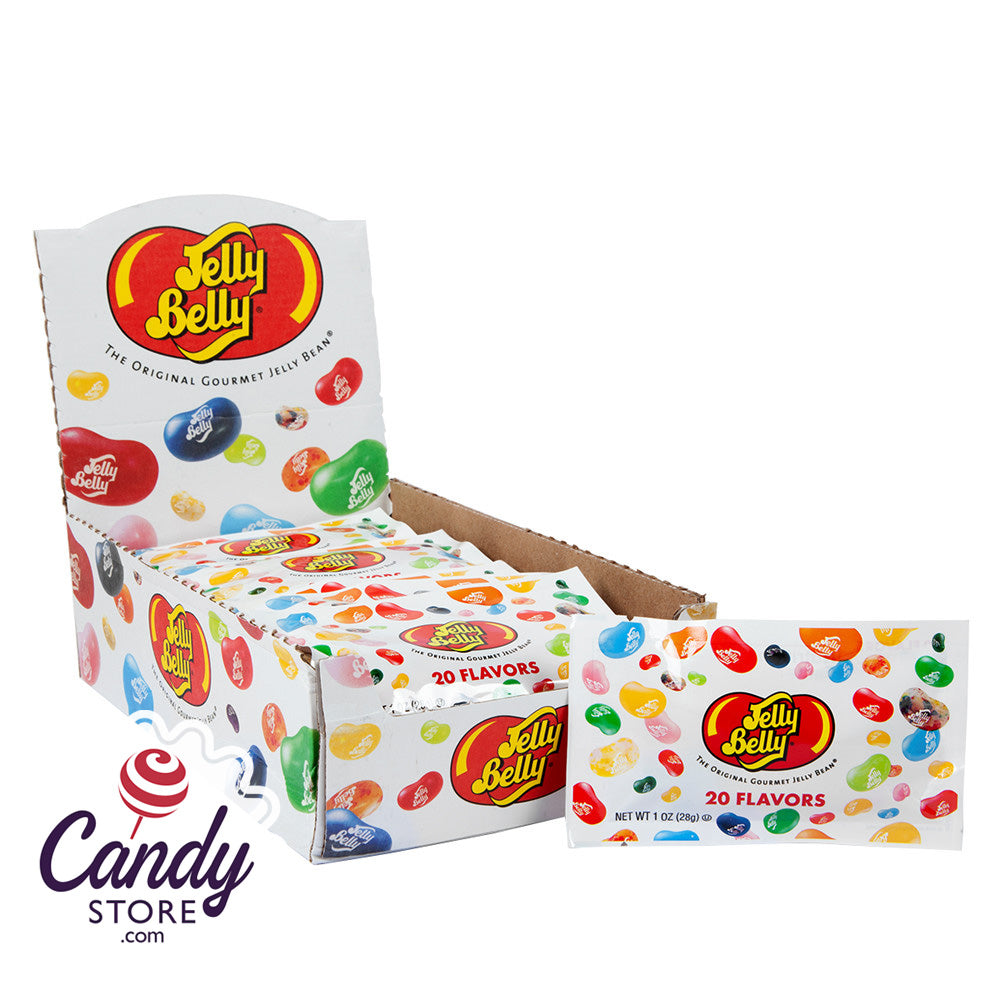 Jelly Belly 20-Flavor Jelly Beans Bags 24ct - CandyStore.com
