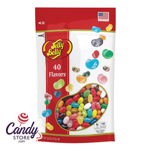Jelly Belly 40-Flavors Stand Up Pouch - 12ct