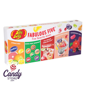 Jelly Belly Fabulous Five Jelly Beans - 12ct Boxes