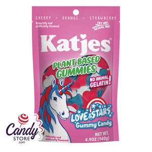 Katjes Love & Stars Gummies - 9ct Pouches