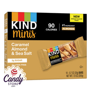 Kind Minis Caramel Almond Seasalt 10ct 7oz - 8ct