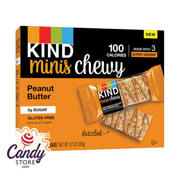 Kind Minis Chewy Peanut Butter 10ct - 8ct