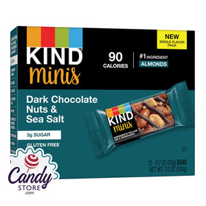 Kind Minis Dark Chocolate Nuts & Seasalt 10ct 7oz - 8ct