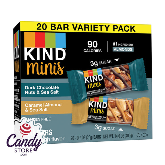 Kind Minis Variety Pack 20ct 7oz - 4ct