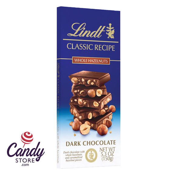 Lindt Classic Dark Chocolate Whole Hazelnut Bars - 14ct