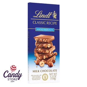 Lindt Classic Milk Chocolate Whole Hazelnut Bars - 14ct
