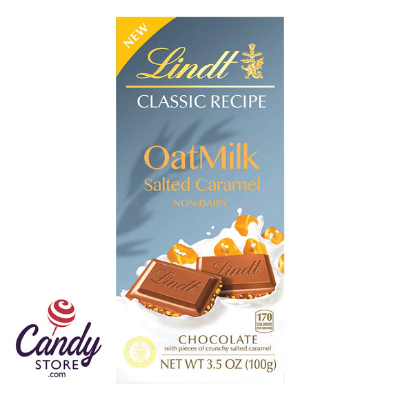 Lindt Classic Oatmilk Salted Caramel Bars - 10ct